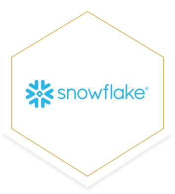 Snowflake logo, Restive is a Snowflake partner