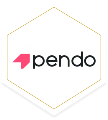 Pendo logo, Restive is a Pendo partner